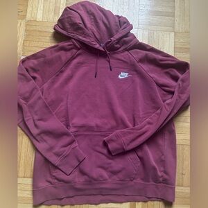 Nike Maroon Hoodie Women’s Large